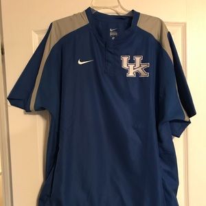Nike Kentucky short-sleeve quarter-zip